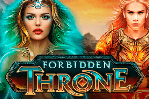 logo forbidden throne microgaming slot game