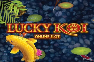 lucky koi slot logo 330x220