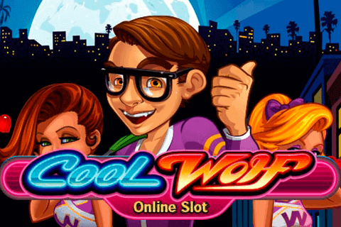 logo cool wolf microgaming slot game